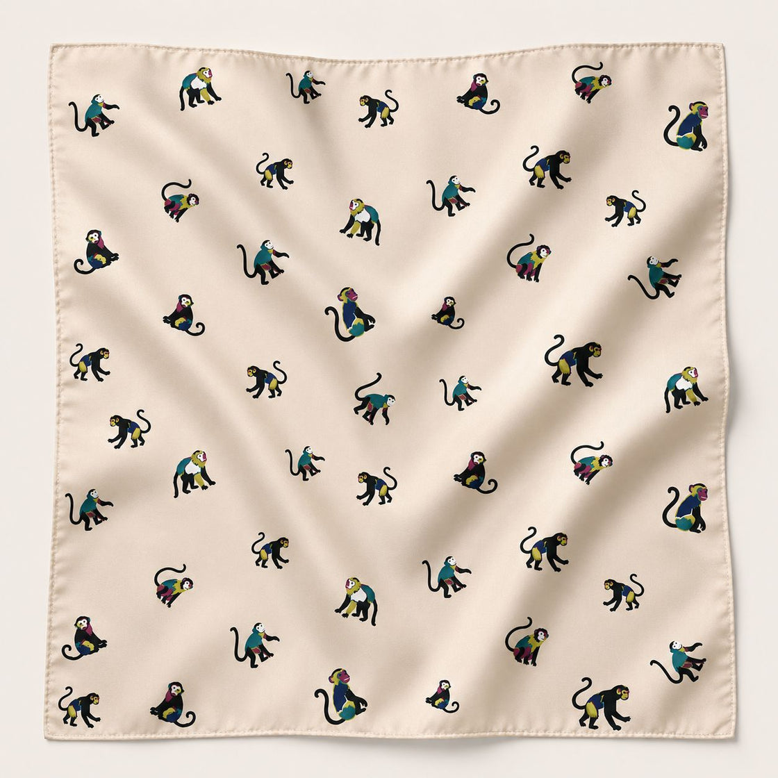 Monkey Bandana (white)