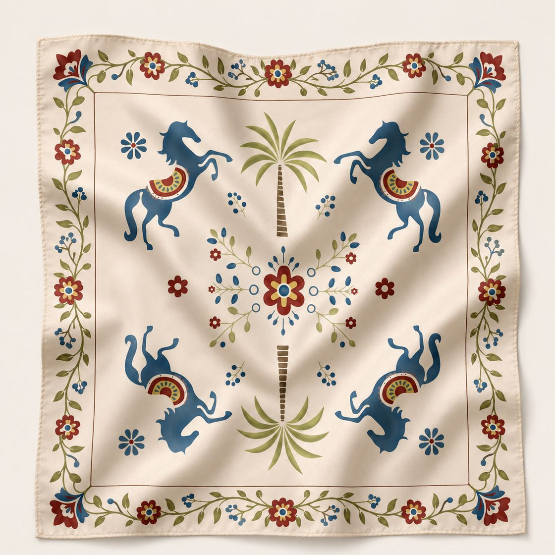 Horse Bandana (white)