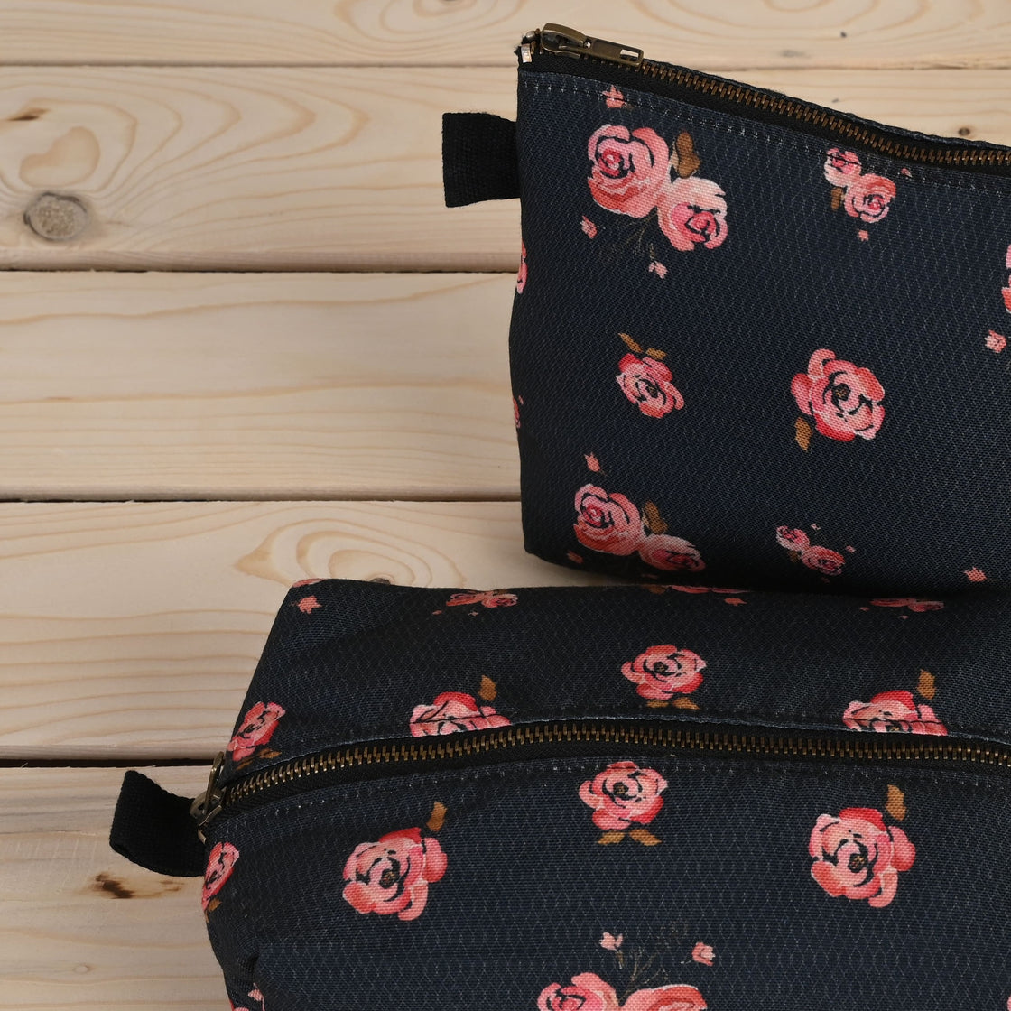 ROSE BLOOM POUCH SET